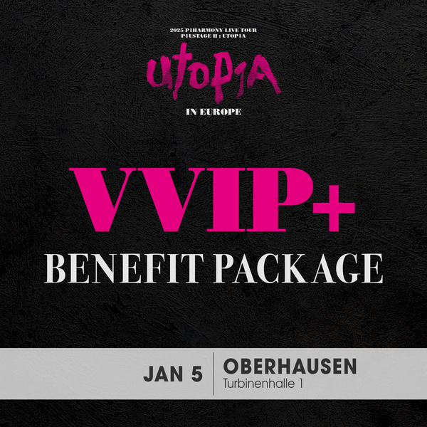 P1HARMONY - OBERHAUSEN - VVIP+ BENEFIT PACKAGE (Includes T1 Admission)