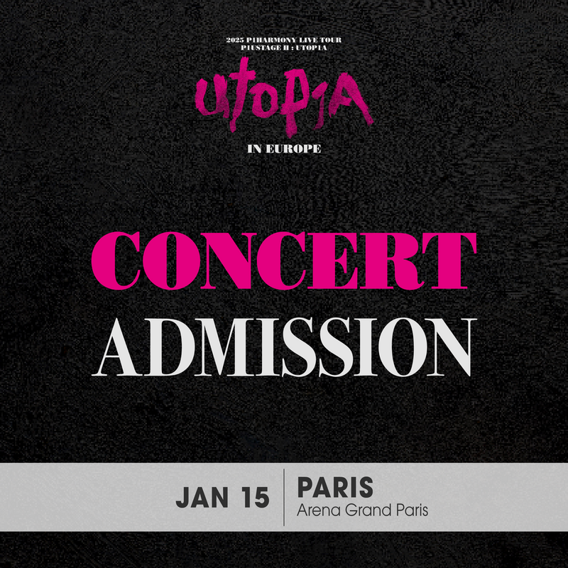 P1HARMONY - PARIS - CONCERT ADMISSION