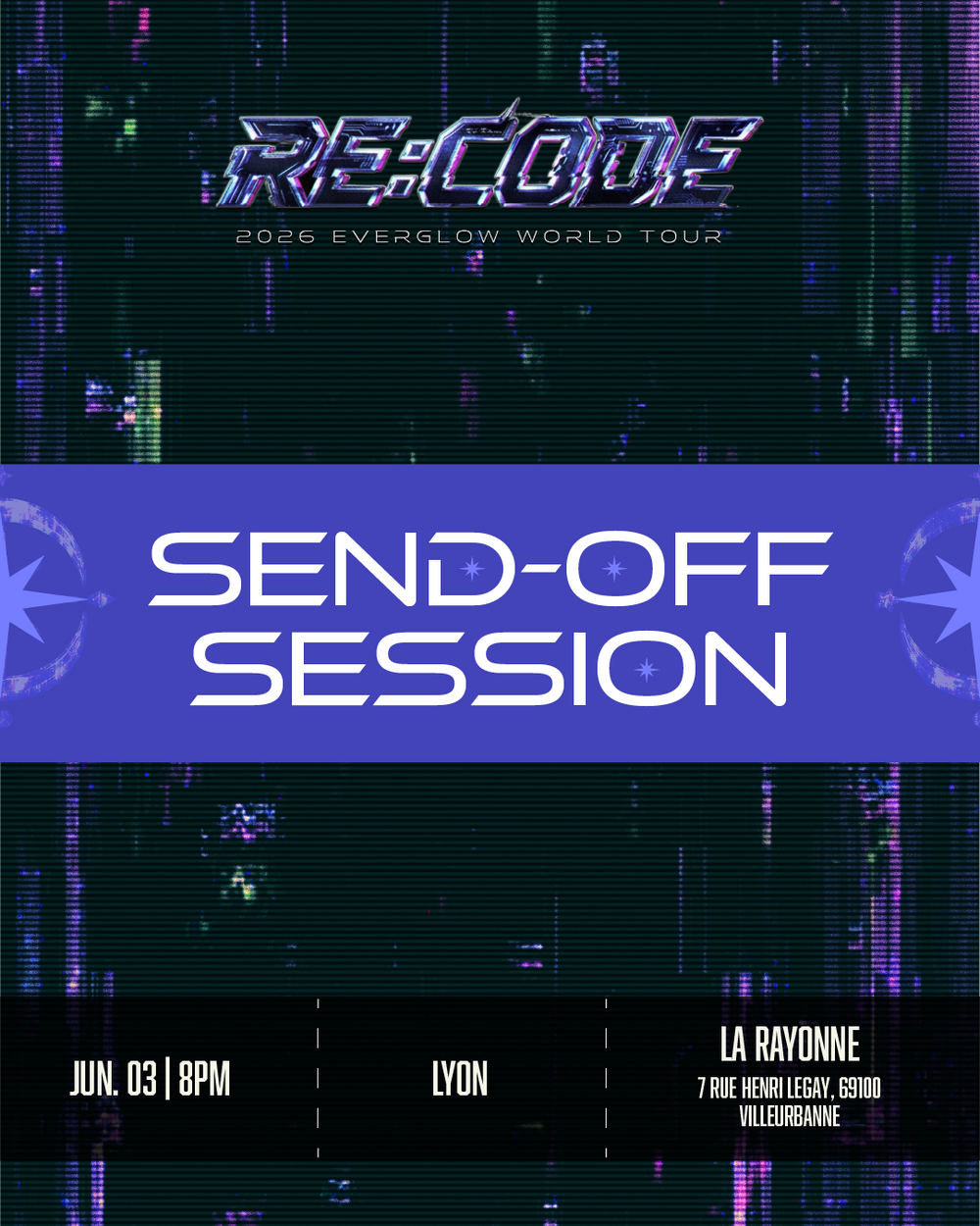 EVERGLOW - LYON - SEND OFF – Kpop Tickets