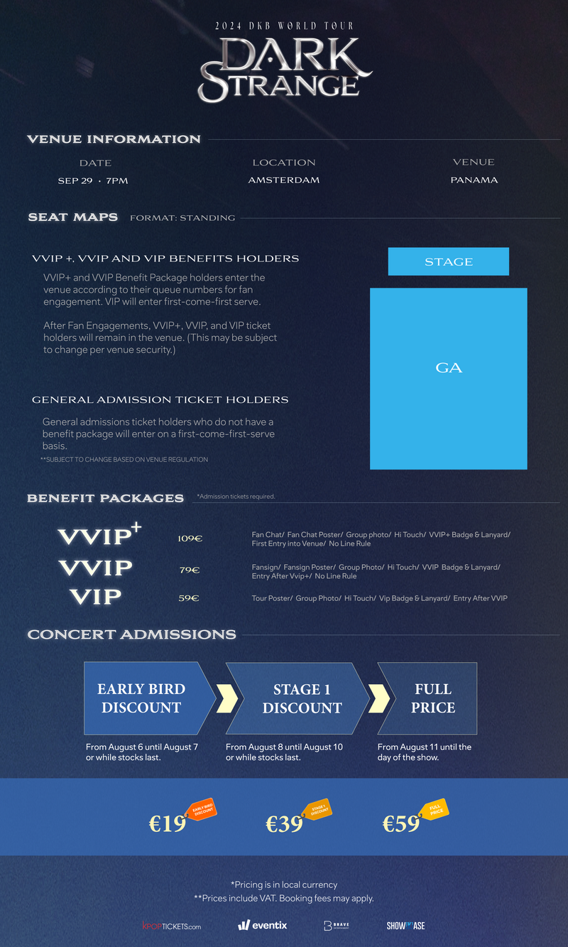 DKB - AMSTERDAM - VVIP BENEFIT PACKAGE