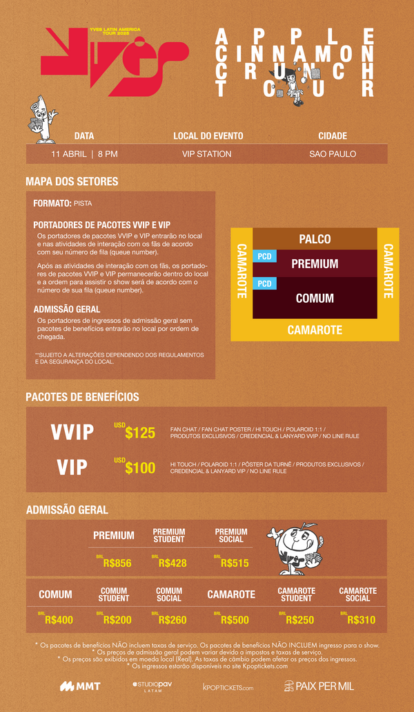 YVES - SÃO PAULO - VIP BENEFIT PACKAGE