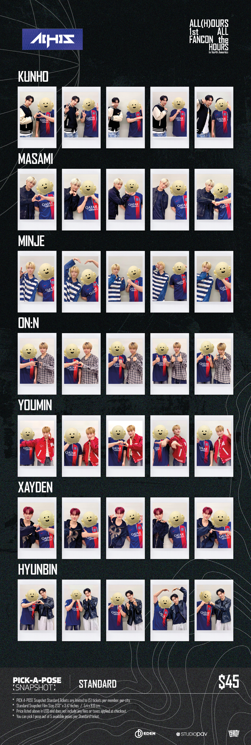 ALL(H)OURS - DALLAS - STANDARD SNAPSHOT